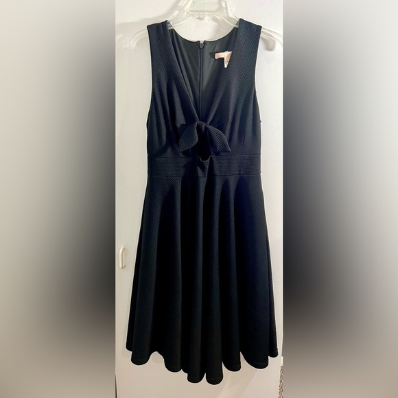 Anthropologie Hutch April Black Keyhole Dress Size Medium - Picture 3 of 16